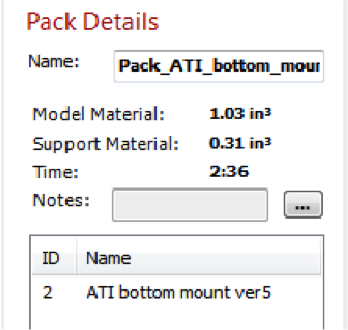 uPrint pack details